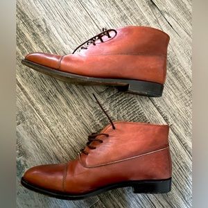 Cole Haan Made in Italy leather ankle boots